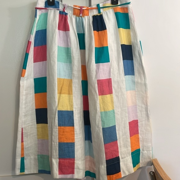 Corey Lynn Calter Piet Linen Midi Skirt - Picture 7 of 8